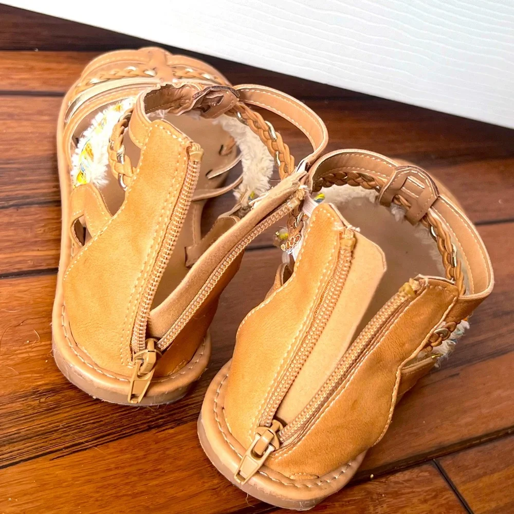Girls gladiator style sandal